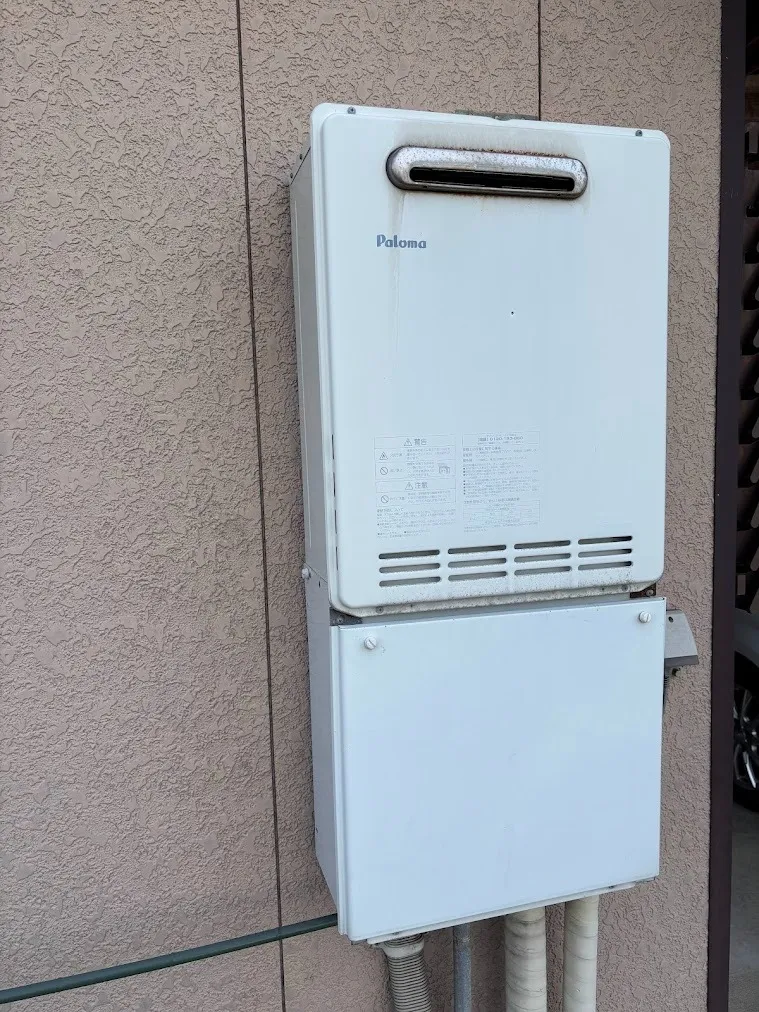 屋外給湯器入替工事